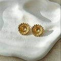 Aretes Girasol