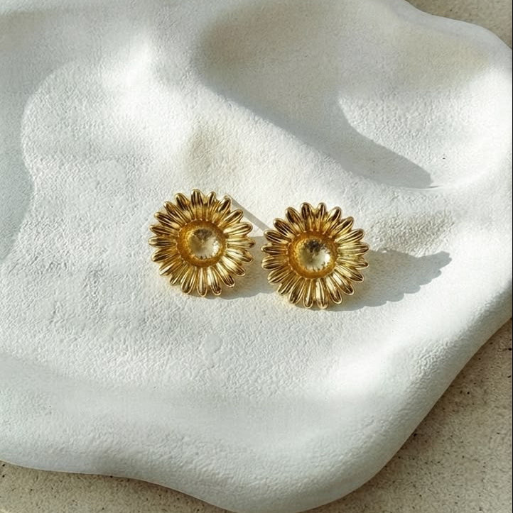 Aretes Girasol