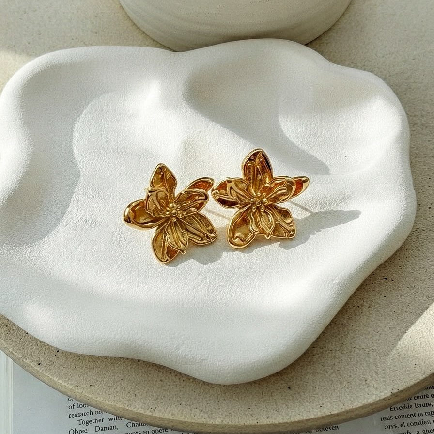 Aretes Lirio